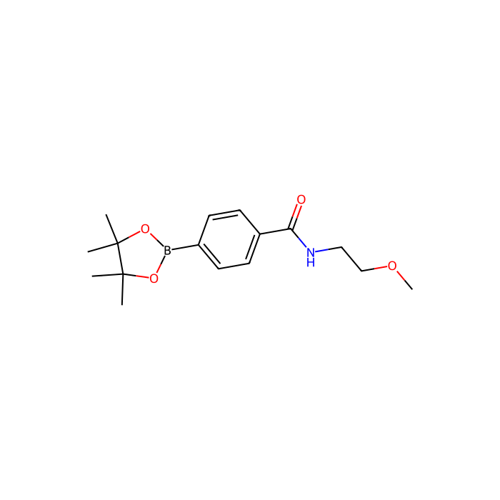 4-(2-Methoxyethylcarbamoyl)phenylboronic acid, pinacol ester(contains varying amounts of Anhydride) - ≥98% CAS No(1073353-60-2) by Aladdin Scientific