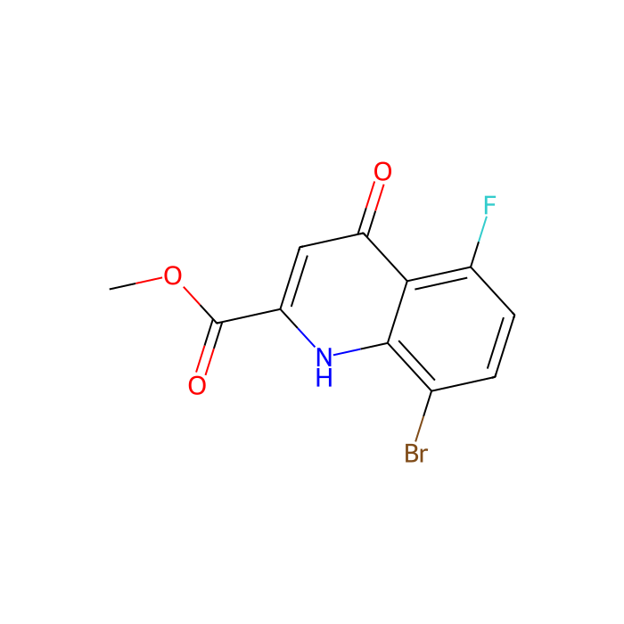 Methyl 8-bromo-5-fluoro-4-hydroxyquinoline-2-carboxylate - ≥97% CAS No(1133115-48-6) by Aladdin Scientific