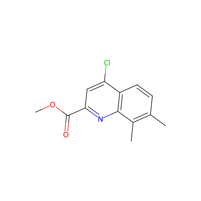 Methyl 4-chloro-7,8-dimethylquinoline-2-carboxylate - ≥98% CAS No(1133115-70-4) by Aladdin Scientific