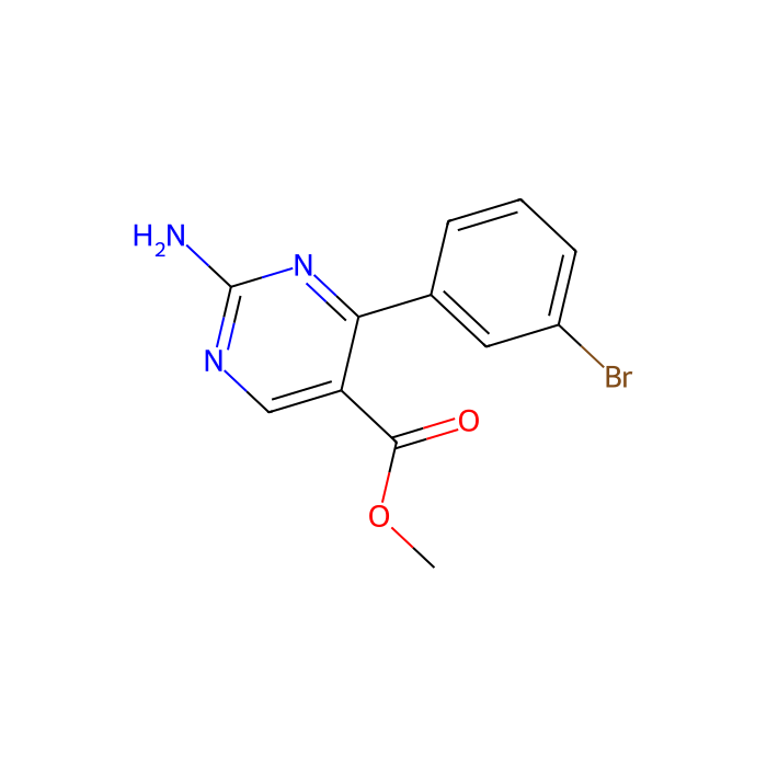 Methyl 2-amino-4-(3-bromophenyl)pyrimidine-5-carboxylate - ≥98% CAS No(1133115-93-1) by Aladdin Scientific