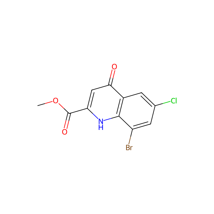 Methyl 8-bromo-6-chloro-4-hydroxyquinoline-2-carboxylate - ≥98% CAS No(1133116-01-4) by Aladdin Scientific