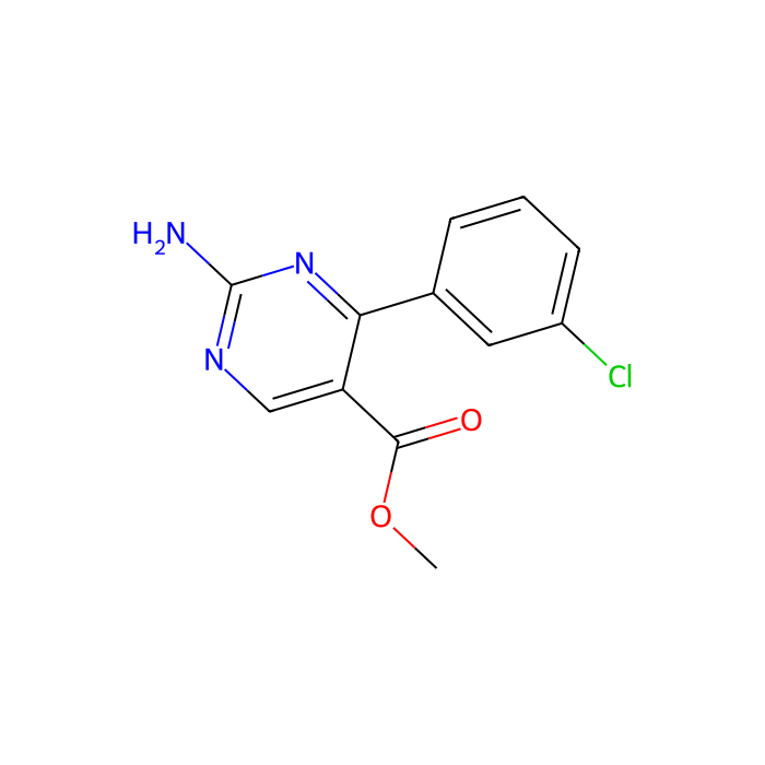 Methyl 2-amino-4-(3-chlorophenyl)pyrimidine-5-carboxylate - ≥98% CAS No(1150163-89-5) by Aladdin Scientific