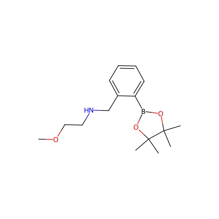2-(2-Methoxyethyl)aminomethylphenylboronic acid, pinacol ester - ≥96% CAS No(1150271-51-4) by Aladdin Scientific