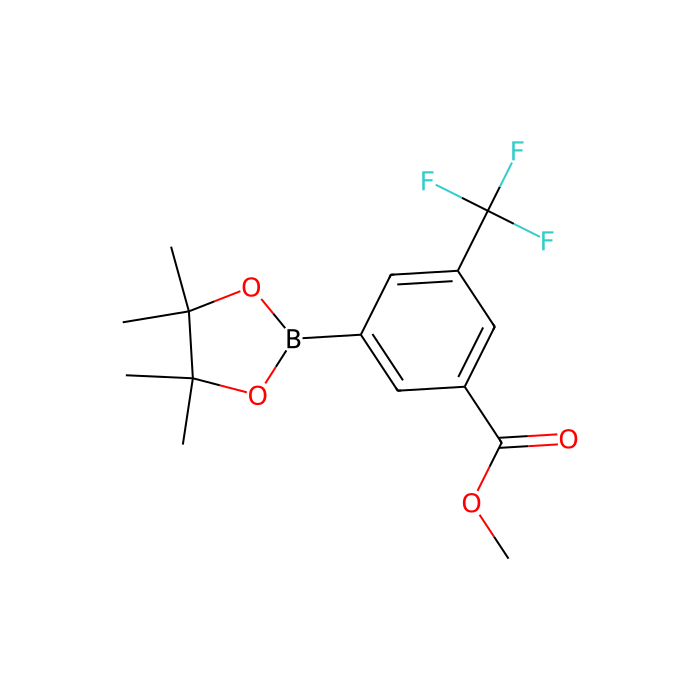 3-(Methoxycarbonyl)-5-trifluoromethylphenylboronic acid, pinacol ester - ≥98% CAS No(1150271-61-6) by Aladdin Scientific