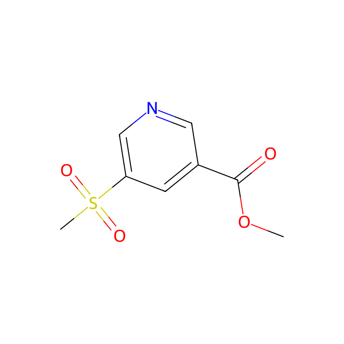 Methyl 5-(methylsulfonyl)nicotinate - ≥95% CAS No(1186663-66-0) by Aladdin Scientific