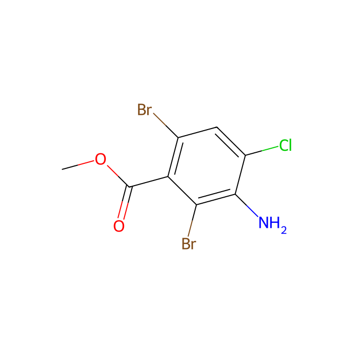 Methyl 3-amino-2,6-dibromo-4-chlorobenzoate - ≥97% CAS No(1187386-29-3) by Aladdin Scientific