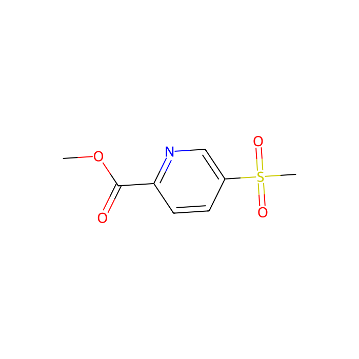 Methyl 5-(methylsulfonyl)pyridine-2-carboxylate - ≥95% CAS No(1201326-81-9) by Aladdin Scientific