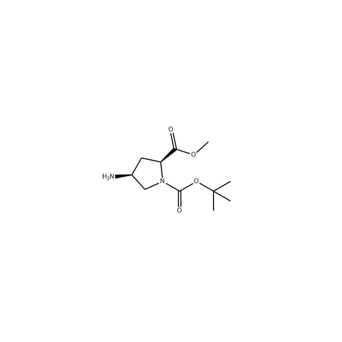 Methyl (2S,4S)-1-Boc-4-aminopyrrolidine-2-carboxylate - ≥96% CAS No(121148-01-4) by Aladdin Scientific