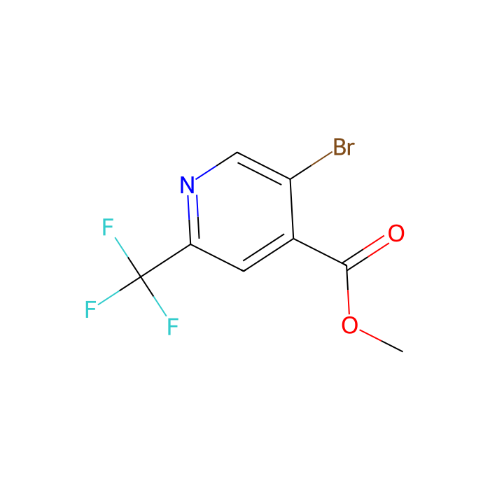 Methyl 5-bromo-2-(trifluoromethyl)pyridine-4-carboxylate - ≥95% CAS No(1211589-41-1) by Aladdin Scientific