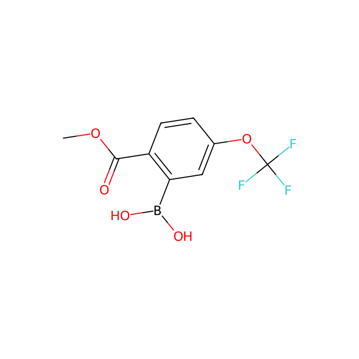 2-(Methoxycarbonyl)-5-(trifluoromethoxy)phenylboronic acid - ≥98% CAS No(1217500-75-8) by Aladdin Scientific