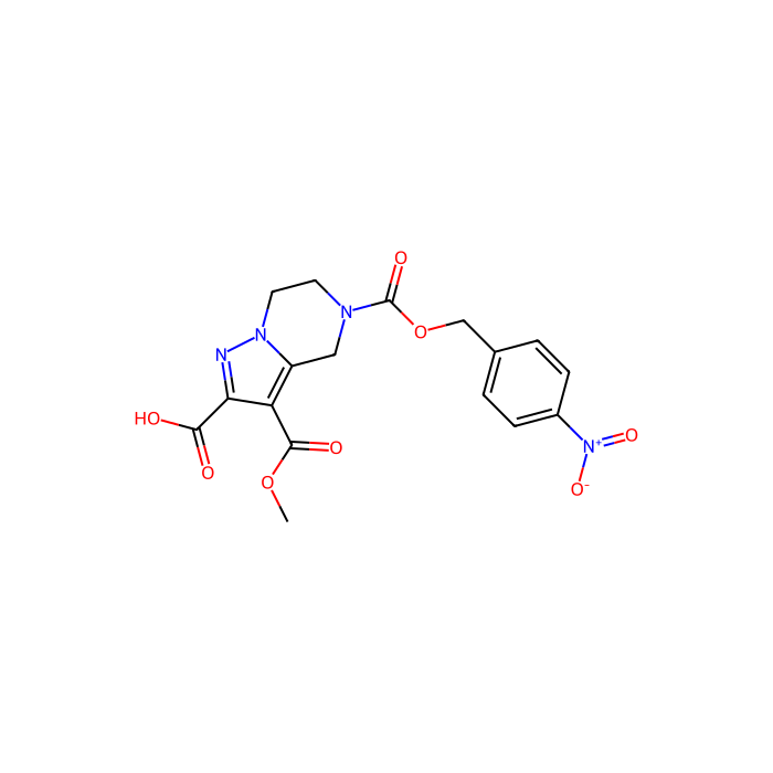 3-(Methoxycarbonyl)-5-((4-nitrobenzyloxy)carbonyl)-4,5,6,7-tetrahydropyrazolo[1,5-a]pyrazine-2-carbo - ≥96% CAS No(1255574-57-2) by Aladdin Scientific