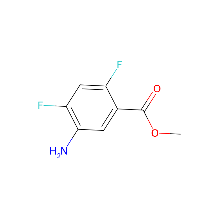 Methyl 5-amino-2,4-difluorobenzoate - ≥98% CAS No(125568-73-2) by Aladdin Scientific