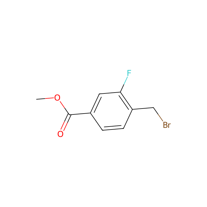 Methyl 4-(bromomethyl)-3-fluorobenzoate - ≥95% CAS No(128577-47-9) by Aladdin Scientific