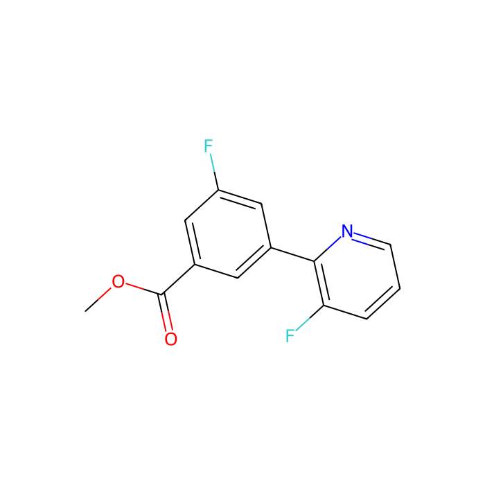 Methyl 3-fluoro-5-(3-fluoropyridin-2-yl)benzoate - ≥98% CAS No(1365273-04-6) by Aladdin Scientific