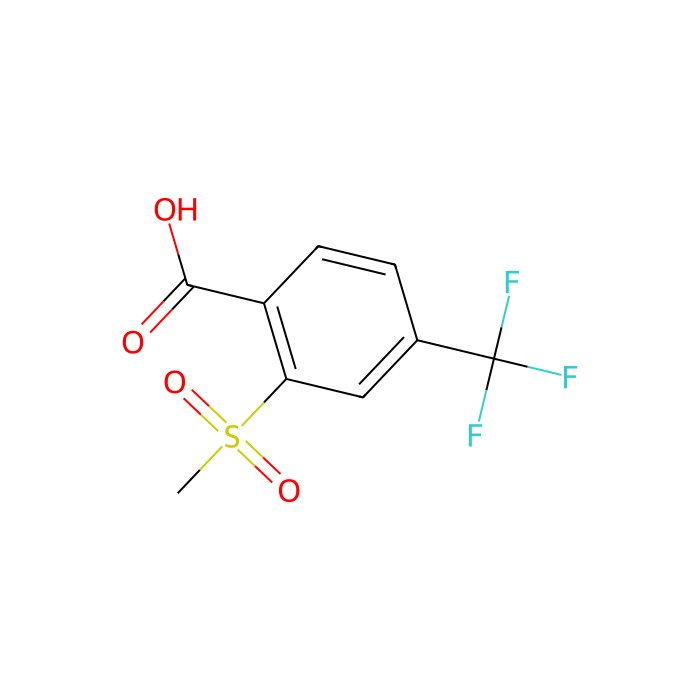 2-(Methylsulfonyl)-4-(trifluoromethyl)benzoic acid - ≥95% CAS No(142994-06-7) by Aladdin Scientific