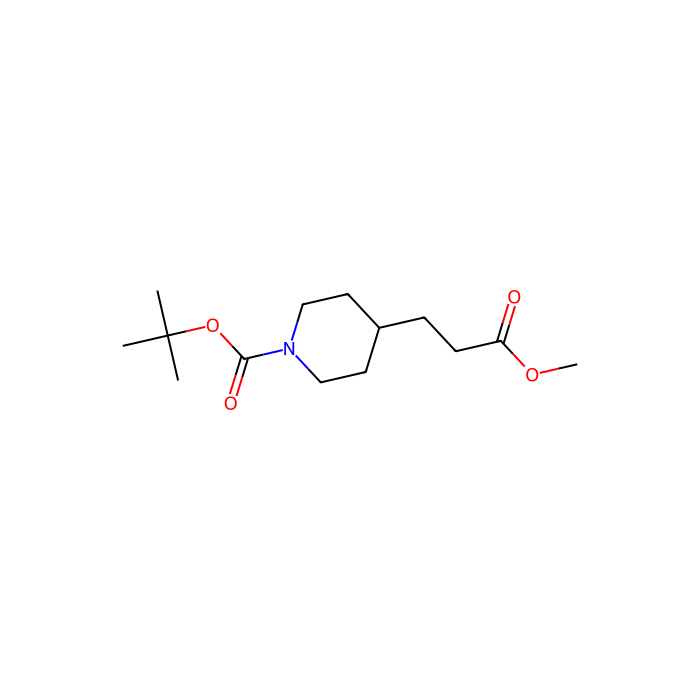 Methyl n-boc-4-piperidinepropionate - ≥95% CAS No(162504-75-8) by Aladdin Scientific