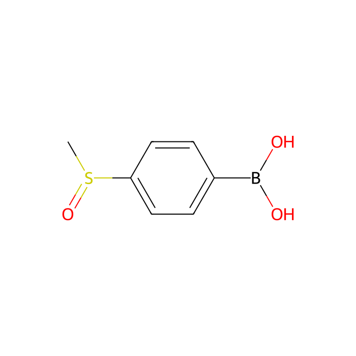 4-Methylsulfinylphenylboronic acid - ≥97% CAS No(166386-48-7) by Aladdin Scientific