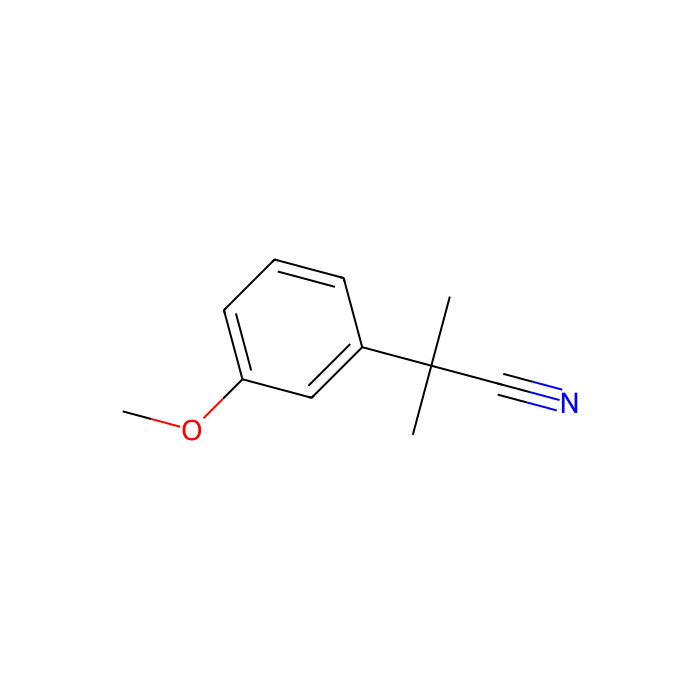 2-(3-Methoxyphenyl)-2-methylpropanenitrile - ≥96% CAS No(17653-93-9) by Aladdin Scientific