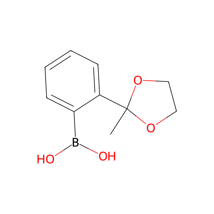 2-(2-Methyl-1,3-dioxolan-2-yl)phenylboronic acid - ≥98% CAS No(243140-14-9) by Aladdin Scientific