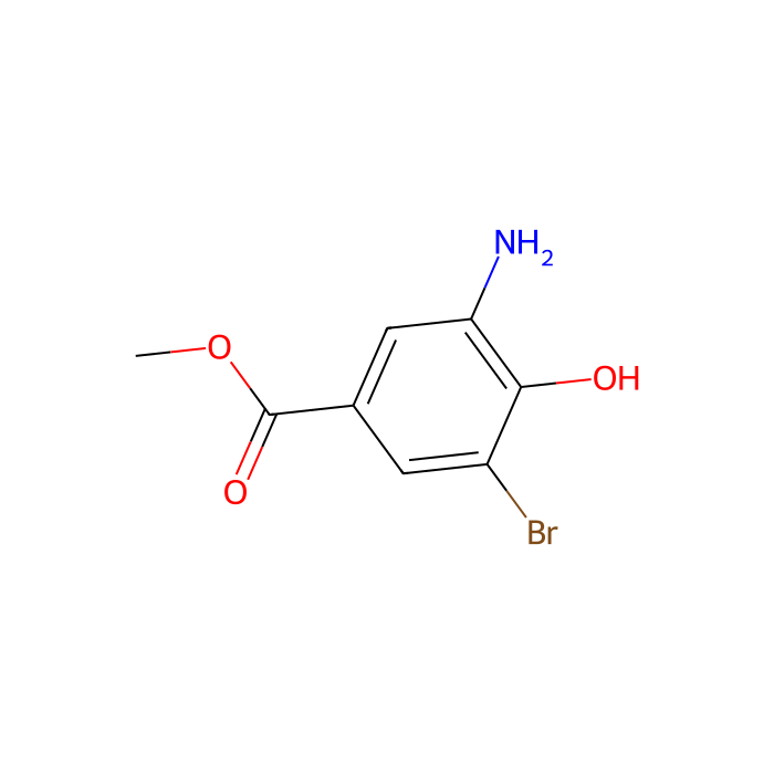 Methyl 3-amino-5-bromo-4-hydroxybenzoate - ≥96% CAS No(260249-10-3) by Aladdin Scientific