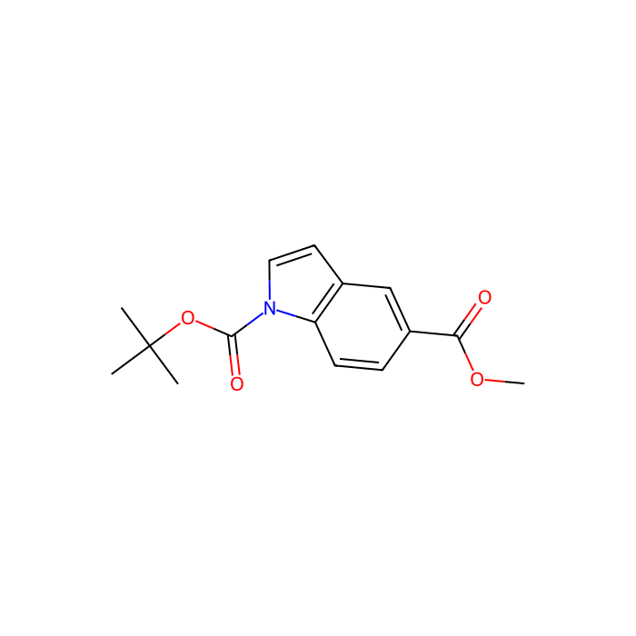 Methyl 1-BOC-indole-5-carboxylate - ≥95% CAS No(272438-11-6) by Aladdin Scientific