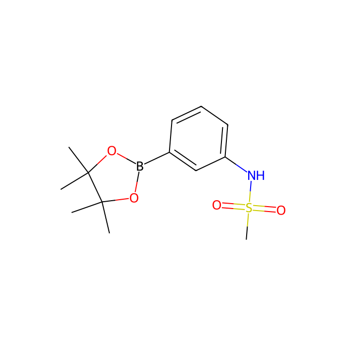 3-Methylsulfonylaminophenylboronic acid, pinacol ester(contains varying amounts of Anhydride) - ≥97% CAS No(305448-92-4) by Aladdin Scientific