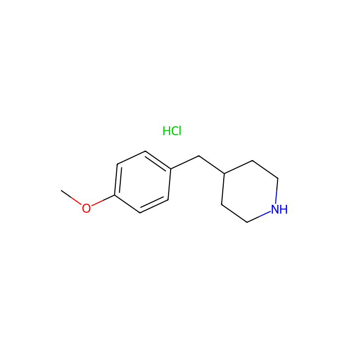 4-(4-Methoxybenzyl)piperidine, HCl - ≥95% CAS No(37581-27-4) by Aladdin Scientific