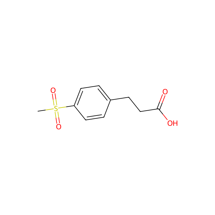 3-[4-(Methylsulfonyl)phenyl]propanoic acid - ≥98% CAS No(387350-46-1) by Aladdin Scientific