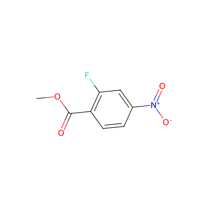 Methyl 2-fluoro-4-nitrobenzoate - ≥98% CAS No(392-09-6) by Aladdin Scientific