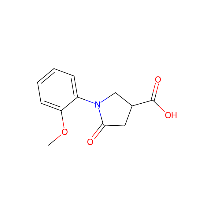 1-(2-Methoxyphenyl)-5-oxopyrrolidine-3-carboxylic acid - ≥98% CAS No(39629-90-8) by Aladdin Scientific