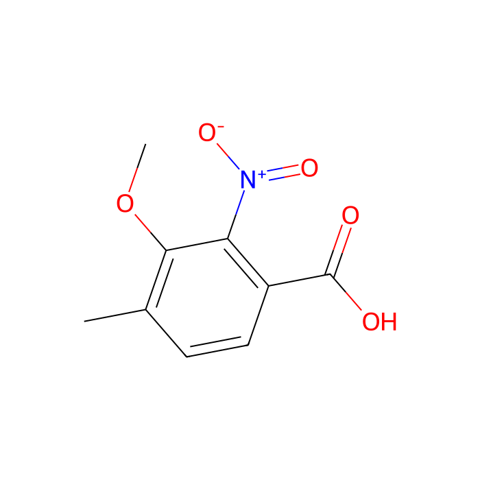 3-Methoxy-4-methyl-2-nitrobenzoic acid - ≥95% CAS No(57281-77-3) by Aladdin Scientific
