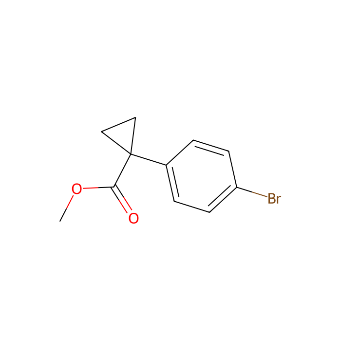 Methyl 1-(4-bromophenyl)cyclopropanecarboxylate - ≥98% CAS No(638220-35-6) by Aladdin Scientific