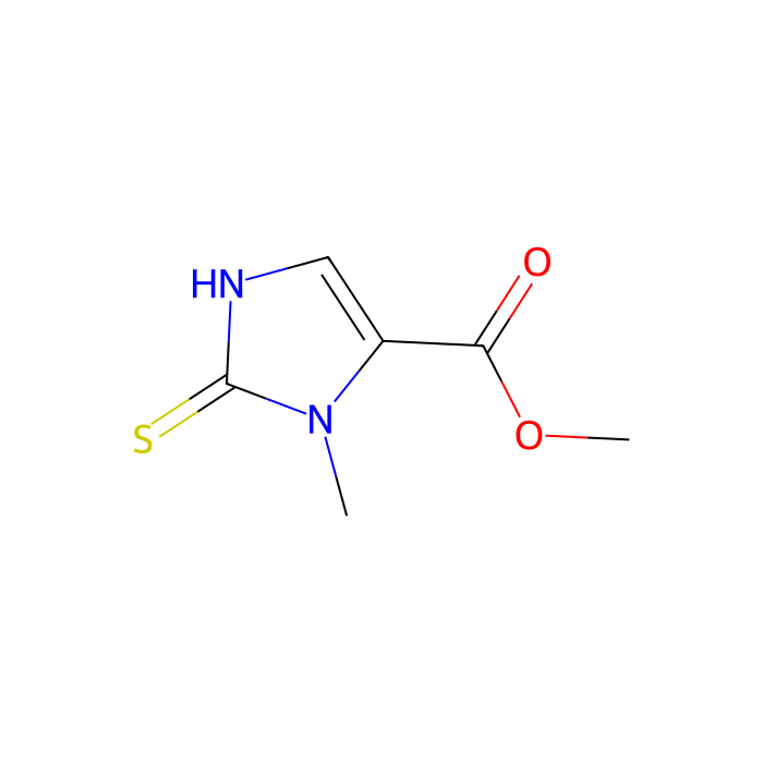 Methyl 1-methyl-2-mercapto-1H-imidazole-5-carboxylate - ≥98% CAS No(68892-07-9) by Aladdin Scientific