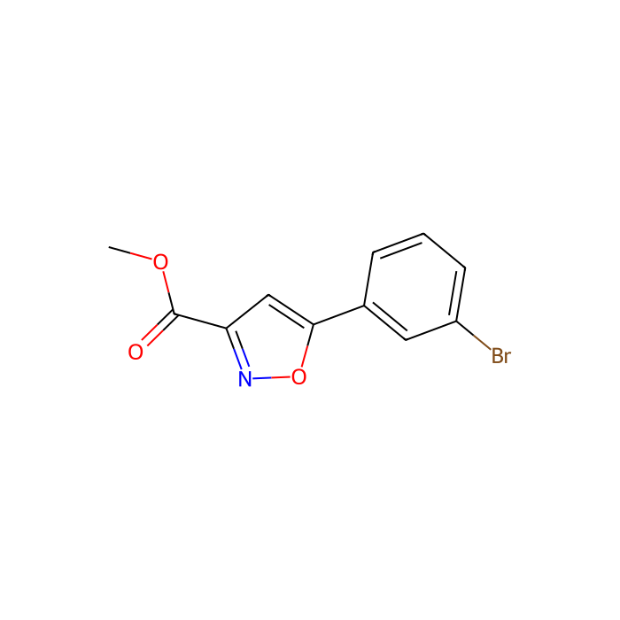 Methyl 5-(3-bromophenyl)isoxazole-3-carboxylate - ≥95% CAS No(745078-74-4) by Aladdin Scientific