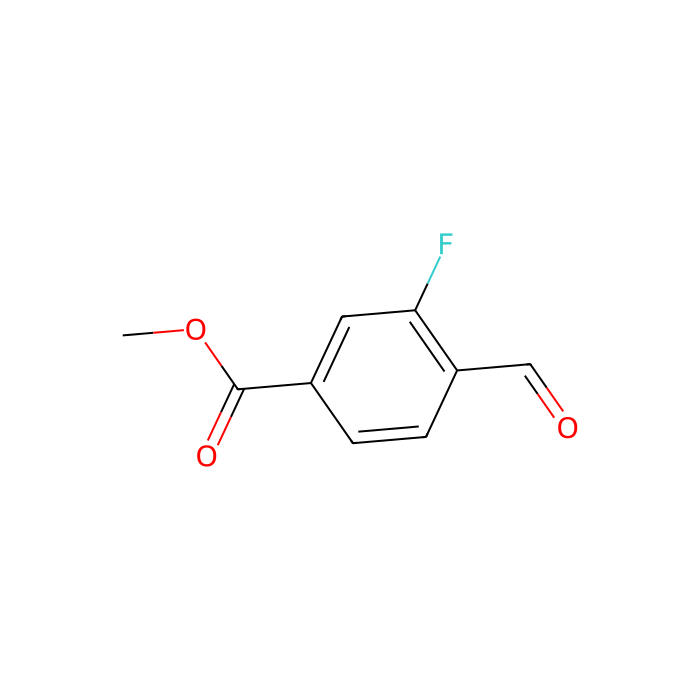 Methyl 3-fluoro-4-formylbenzoate - ≥97% CAS No(74733-25-8) by Aladdin Scientific