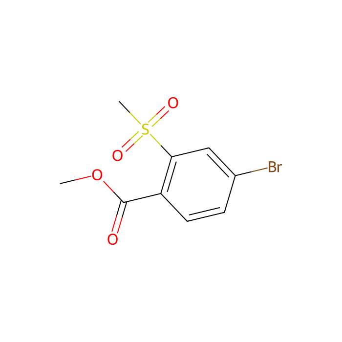 Methyl 4-bromo-2-(methylsulfonyl)benzoate - ≥97% CAS No(773134-43-3) by Aladdin Scientific