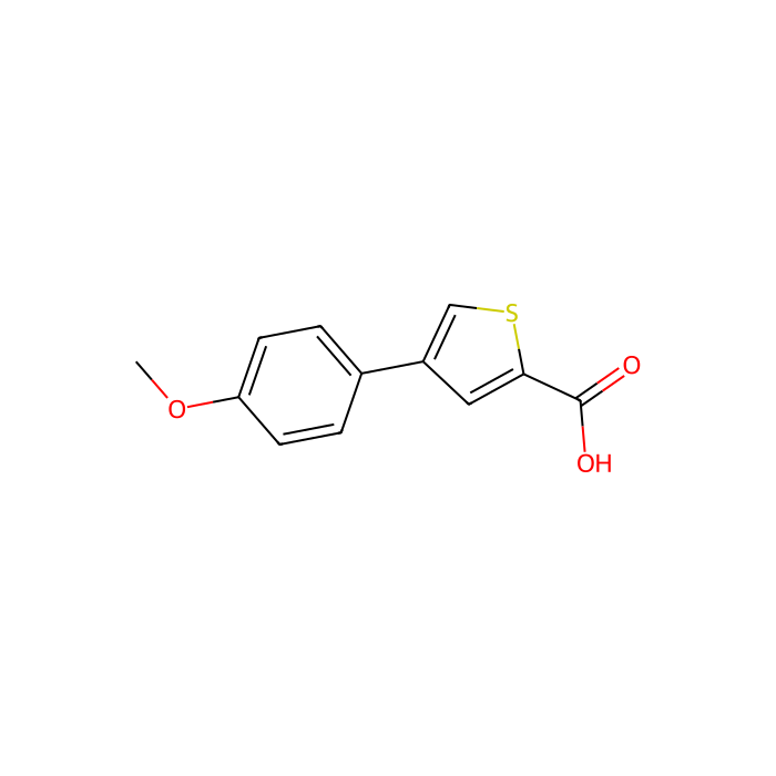 4-(4-Methoxyphenyl)thiophene-2-carboxylic acid - ≥95% CAS No(82437-74-9) by Aladdin Scientific
