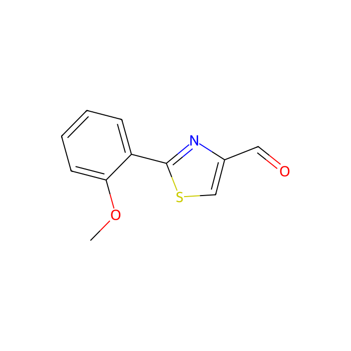 2-(2-Methoxy-phenyl)-thiazole-4-carbaldehyde - ≥95% CAS No(885279-11-8) by Aladdin Scientific