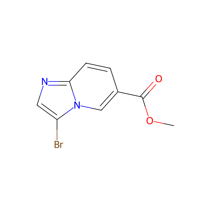 Methyl 3-bromoimidazo[1,2-a]pyridine-6-carboxylate - ≥97% CAS No(886361-98-4) by Aladdin Scientific