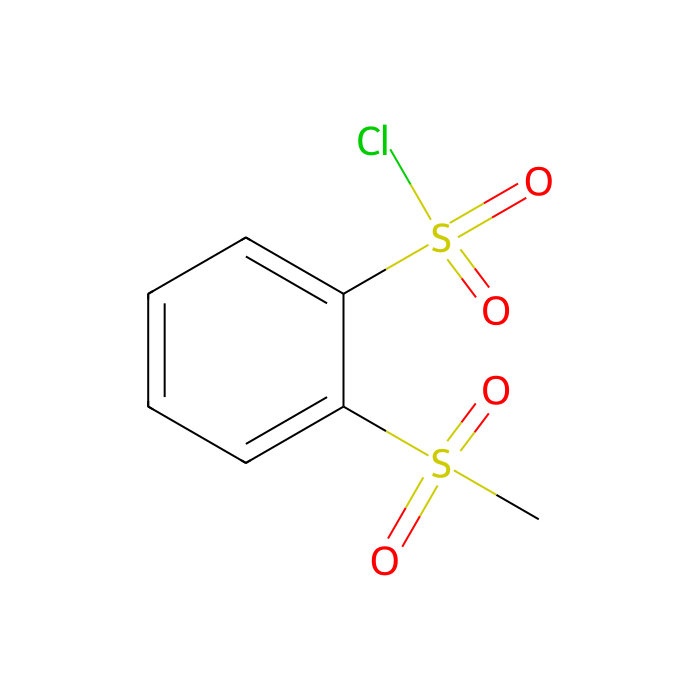 2-(Methylsulfonyl)benzenesulfonyl chloride - ≥95% CAS No(89265-35-0) by Aladdin Scientific
