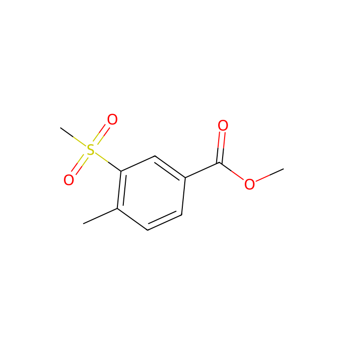 Methyl 3-methanesulfonyl-4-methylbenzoate - ≥97% CAS No(906816-32-8) by Aladdin Scientific