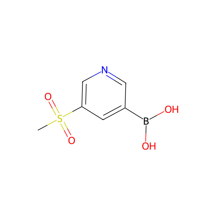 5-(Methylsulfonyl)pyridine-3-boronic acid - ≥98% CAS No(913836-01-8) by Aladdin Scientific