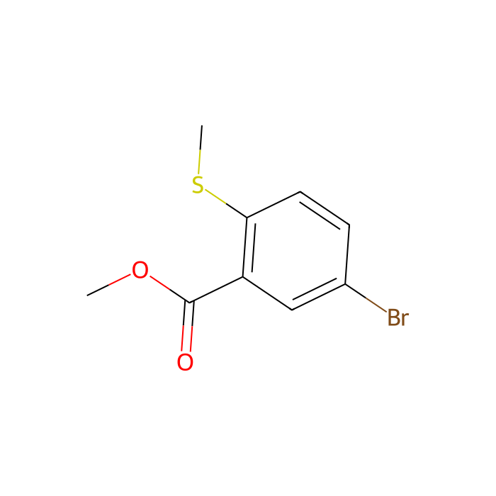 Methyl 5-bromo-2-(methylthio)benzoate - ≥98% CAS No(929000-14-6) by Aladdin Scientific