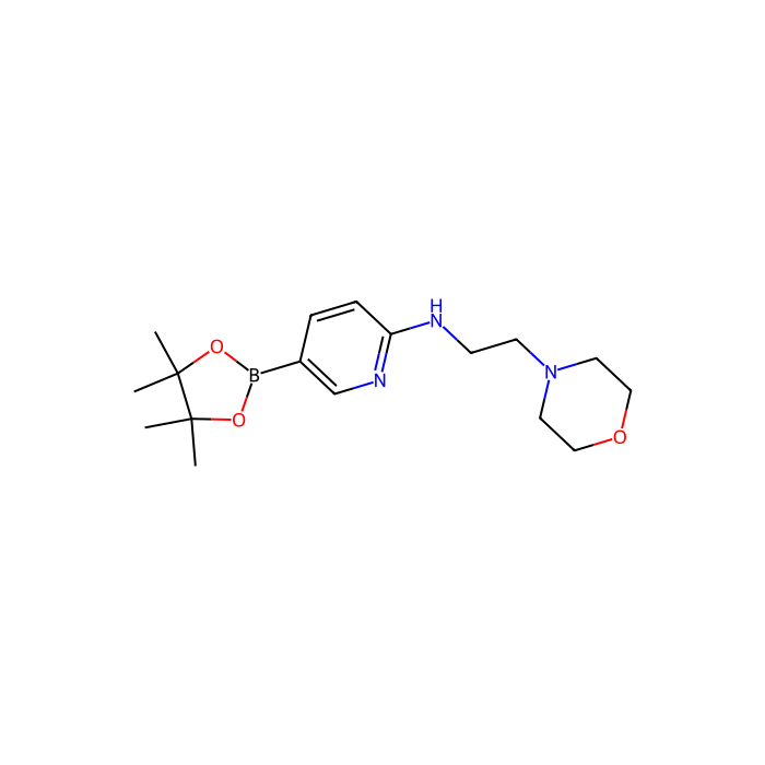 2-(2-Morpholinoethylamino)pyridine-5-boronic acid, pinacol ester - ≥95% CAS No(943911-64-6) by Aladdin Scientific