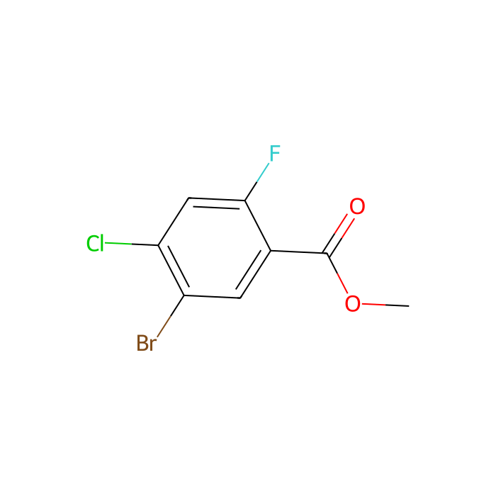 Methyl 5-bromo-4-chloro-2-fluorobenzoate - ≥98% CAS No(951884-02-9) by Aladdin Scientific