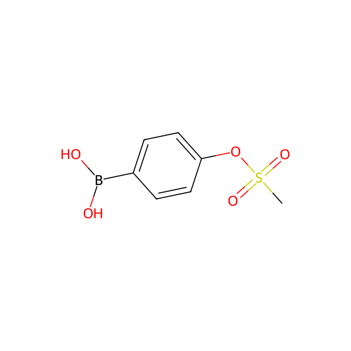 4-(Methylsulfonyloxy)phenylboronic acid - ≥98% CAS No(957035-04-0) by Aladdin Scientific
