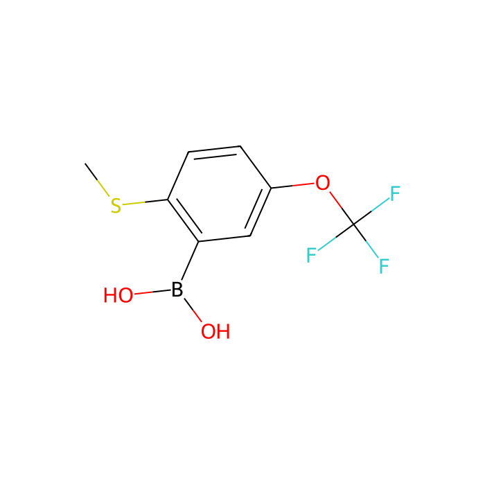 2-Methylthio-5-trifluoromethoxyphenylboronic acid - ≥97% CAS No(957121-11-8) by Aladdin Scientific
