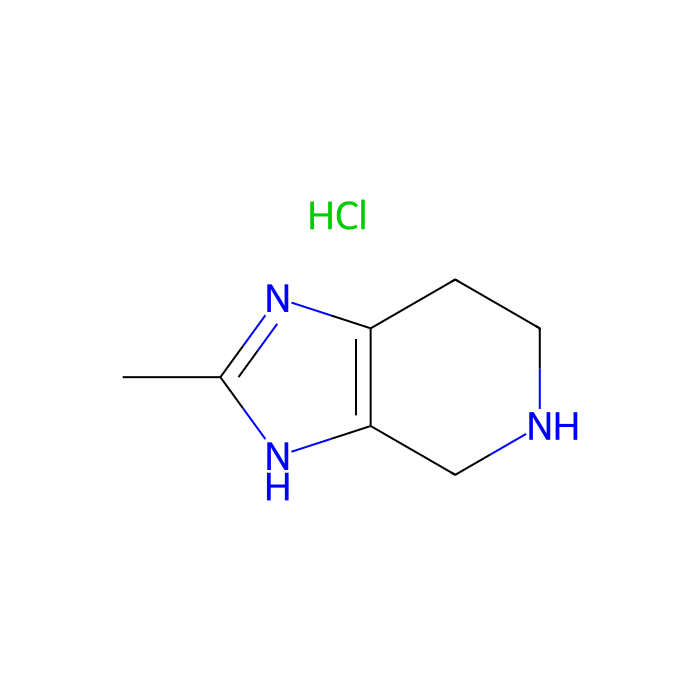 2-Methyl-4,5,6,7-tetrahydro-3H-imidazo[4,5-c]pyridine hydrochloride - ≥95% CAS No(1159011-01-4) by Aladdin Scientific