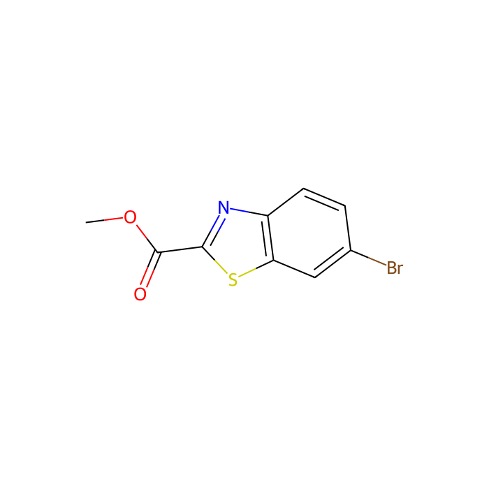 Methyl 6-bromobenzo[d]thiazole-2-carboxylate - ≥96% CAS No(1187928-41-1) by Aladdin Scientific