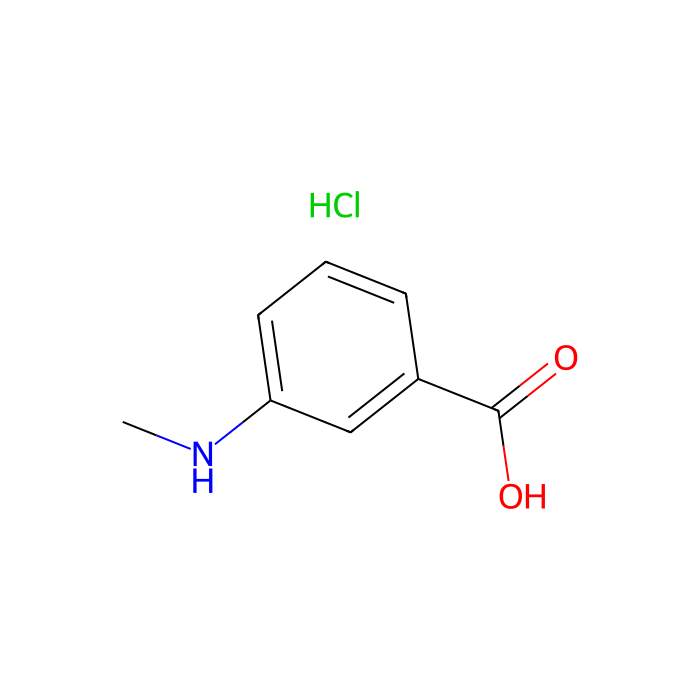 3-(Methylamino)benzoic acid hydrochloride - ≥97% CAS No(1194804-60-8) by Aladdin Scientific